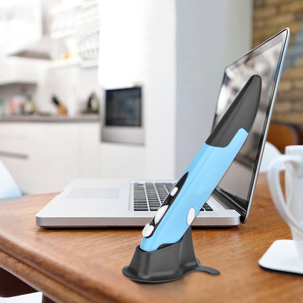 Draadloze 2.4Ghz Usb Optical Pen Mouse Verstelbare 1600Dpi 4 Toetsen Muizen Voor Tablet Laptop Pc Desktop Smart Tv doos