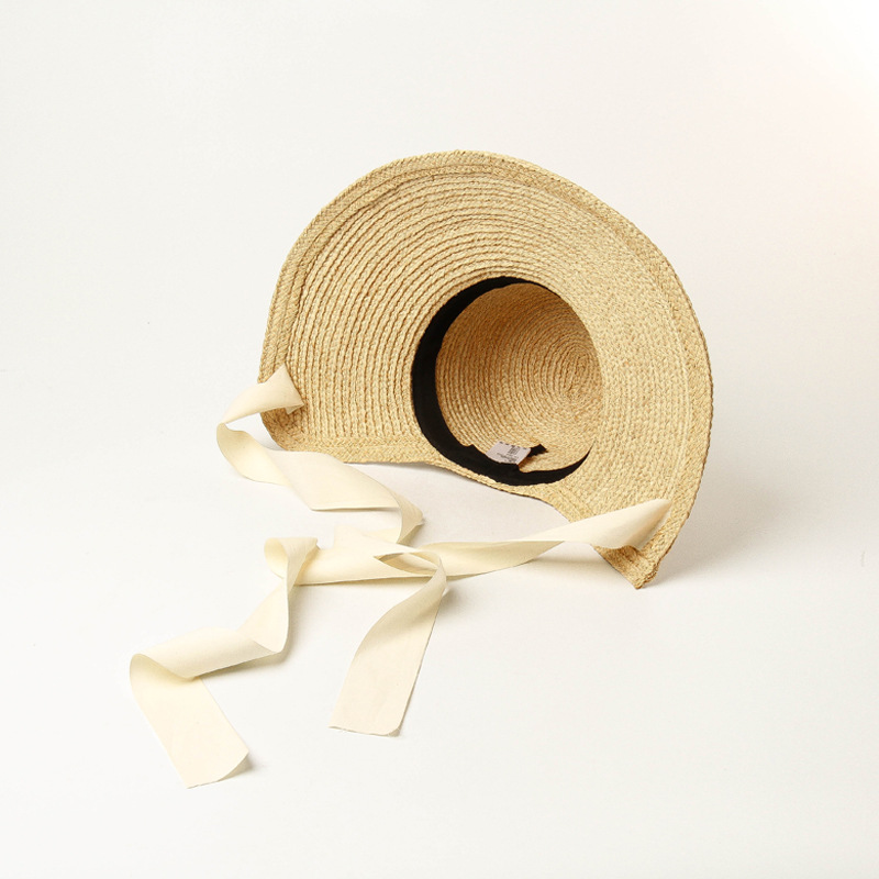Loli big eaves raffia straw hat outdoor travel sun shade sunscreen retro hand-woven straw hat