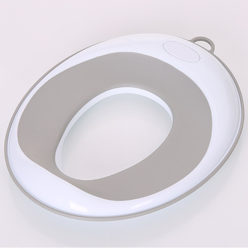 Secure Hook PP Portable Baby Kids Toilet Seat Non-Slip Soft Trainer Ring