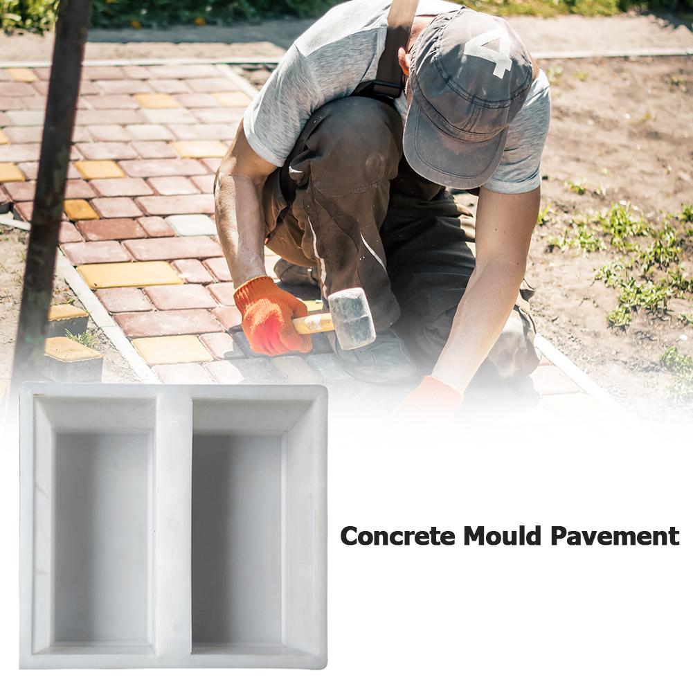 Garden Pavement Mold Courtyard Walkway Path Concrete DIY Paving Cement Road Mold Enjoy Diy's Personal Concept Of Reusability