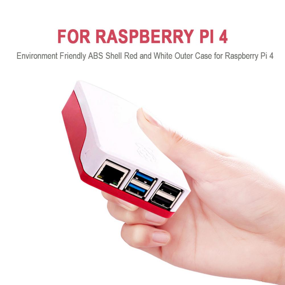 Milieuvriendelijk ABS Shell Buitenste Case Cover Met Behuizing Voor Raspberry Pi 4