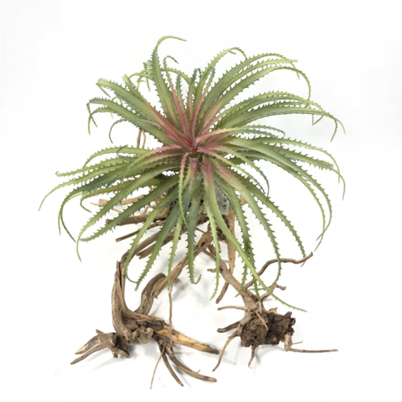 Large artificial air pineapple succulent plant tillandsia plastic green plant Pineapple leaf home shop wedding floral decor