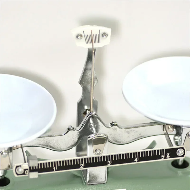 Top-pan Balance Students Teaching Lab Mechanical Table Balance Pharmaceuticals Scale Weights Tweezer For Free Max. 100 g (0.1 g)