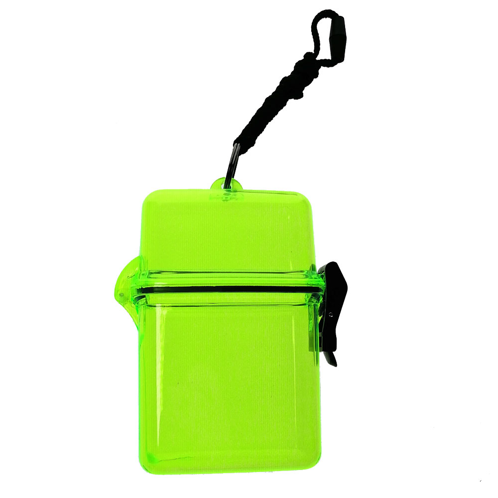 Boîte sèche en plastique, conteneur de bouée pour plongée sous-marine kayak bateau gonflable natation surf Bech: green