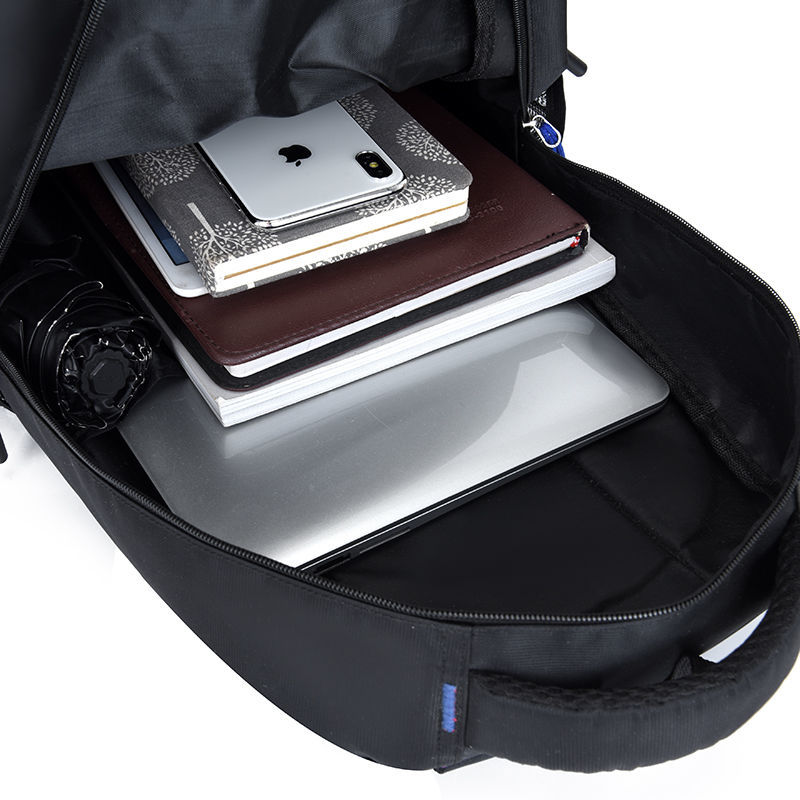 Sac à dos imperméable en tissu Oxford pour hommes, sacoche de voyage pour étudiants, multifonction, grande capacité, Simple et à la ,