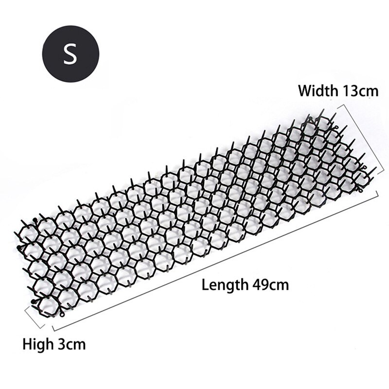 Garden Protective Cat Net Plastic Thorn Prevent Cat Mat No Hurt to Pets Durable Protect Mesh Anti Cat Pet Protection Netting: S
