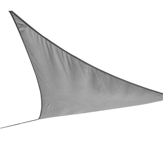 UV Durable Practical Portable Shade Canopy Gazebo Shade Sail Awning Moisture Proof Waterproof Camp Tent Cloth Outdoors Travel: gray