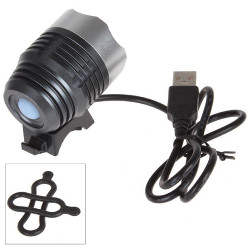 1200Lm Lumen Fiets Licht 3 Modes Xm-T6 Led Fiets Licht Koplamp Q5 Usb Lumen Fiets Lamp Koplamp Zaklamp