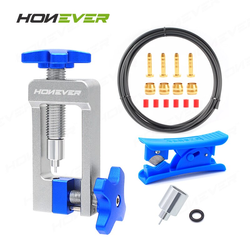 Road Bike Hydraulic Brake Cable Set Oil Needle Installation Tool T-Head Tube Oil Tube Cutter Bicycle Multifunction Repair Tool