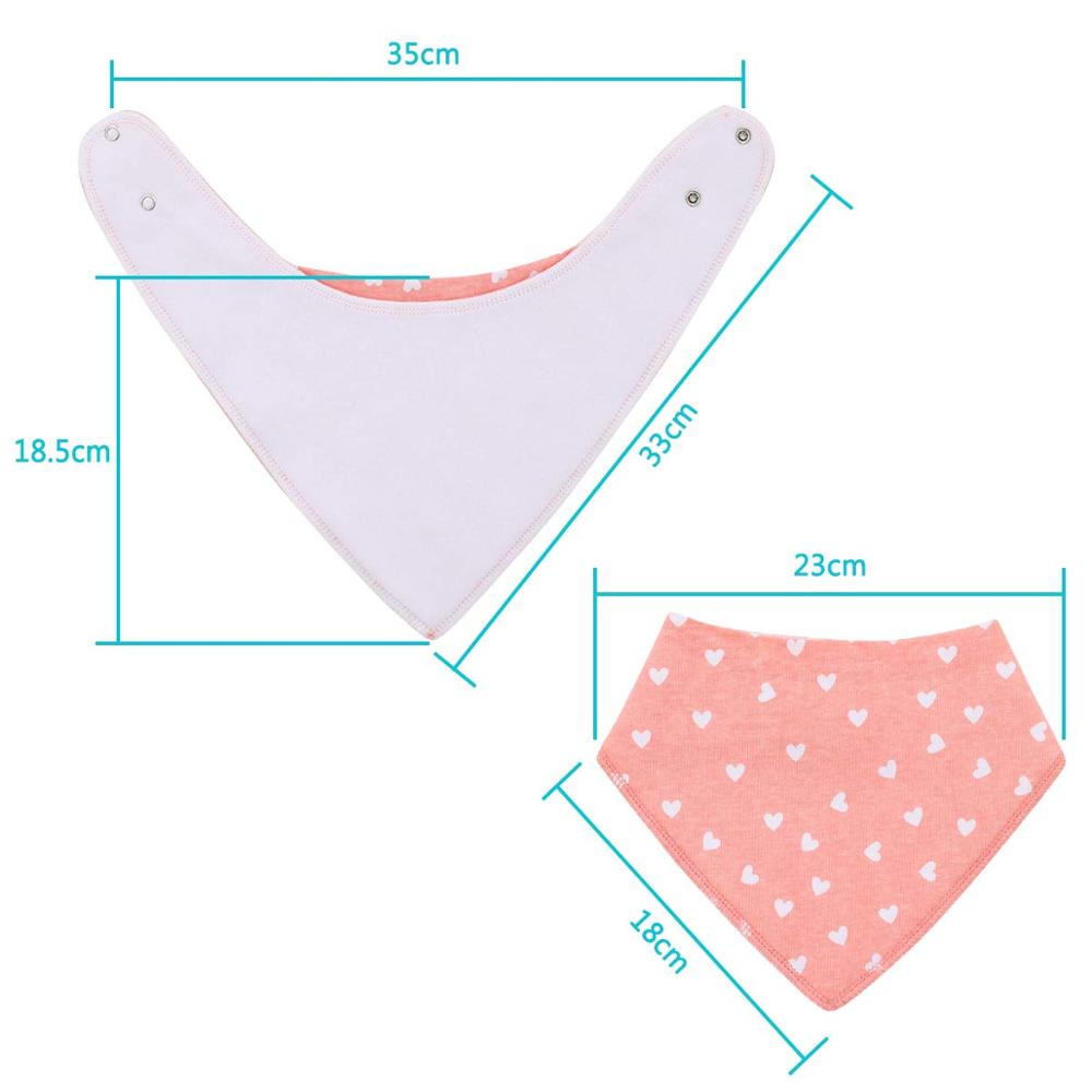 100% organische Baumwolle Baby Lätzchen Neugeborenen Baby Bandana Lätzchen Für Zahnen & Fütterung Unisex Lätzchen Sets Für Mädchen & Jungen