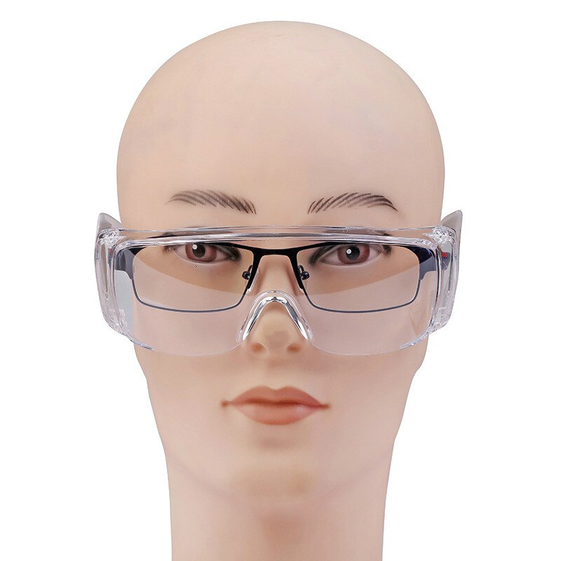 Safety Goggles Personal Protective Equipment, Polycarbonate Safety Glasses Anti-Virus Dust-Proof Wind-Proof Protective Glasses