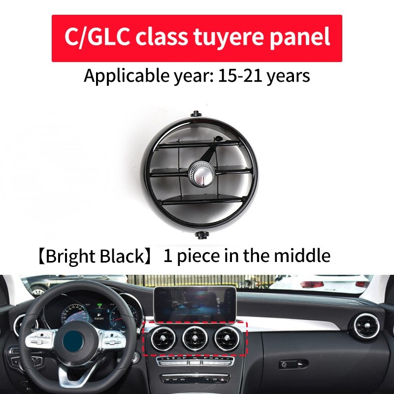 AC Vent Grille Panel Cover for Mercedes Benz W205 W253: Green