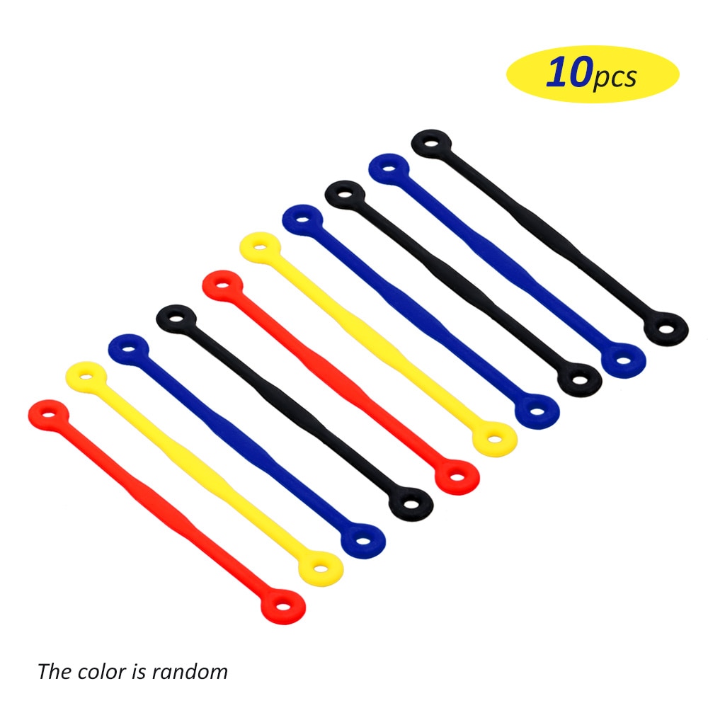 10 stk tennisdemper silikon tennisracket vibrasjonsabsorberende støtreduserende striper racket sport tennis tilbehør
