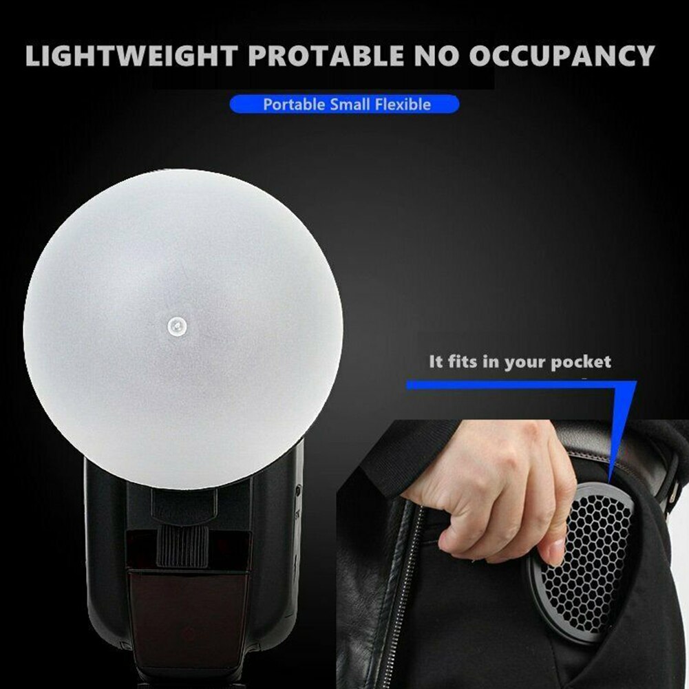 Support de lampe de caméra Flash diffuseur vitesse lumière couleur photographie doux universel pratique magnétique bricolage nid d'abeille Kit nid d'abeille