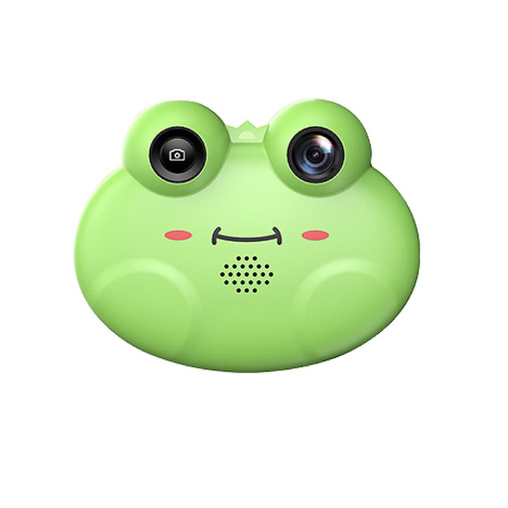 Rechargeable Cartoon Frog Digital Camera Children Digital Video Camera For Children 8.6*2.65*6.75CM