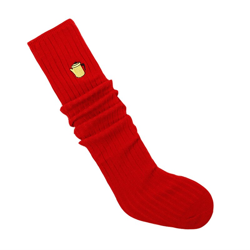 Baby Girls Colorful Kids Socks For Girls Boys Winter Cotton Socks Knee High Children Socks Solid Kids Products Low Price