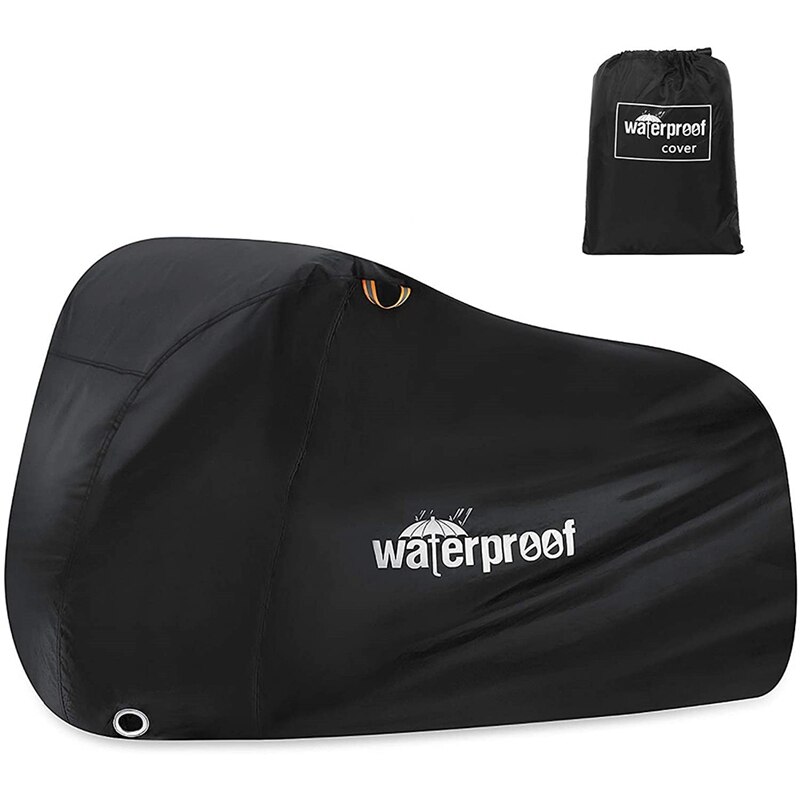 Bike Cover for 1 or 2 Bikes, 210T Waterproof Outdoor Bicycle Storage Protector Rain Sun UV Dust Wind Proof Bicycle Cover: Default Title
