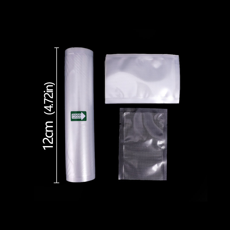 500cm/Rolls Food Vacuum Bags for Sous Vide Storage Packaging bag for Vacuum Sealer Meat Fruits Vegetables: Light Grey