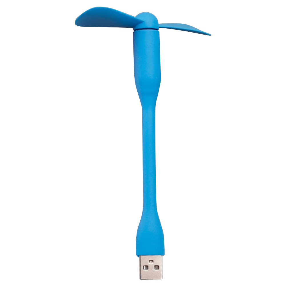 Flexible Portable Mini USB Fan for Power Bank Notebook Desktop Computer Summer Gadgets Summer Travel Cooling Cooler: green