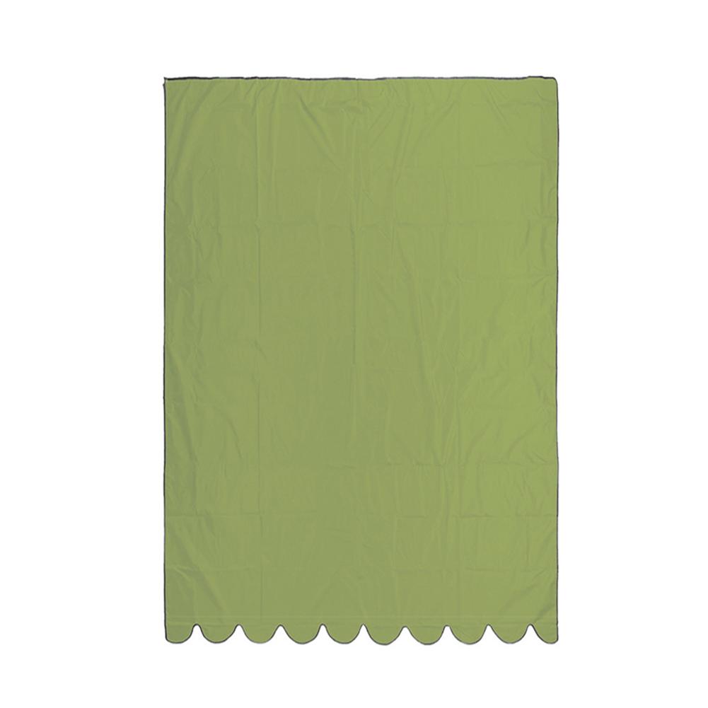 Sunshade Canopy Sun Shade Sail Canopy Waterproof Patio Awning Window Canopy Awning UV Block Curtain For Patio Outdoor Garden: Green L