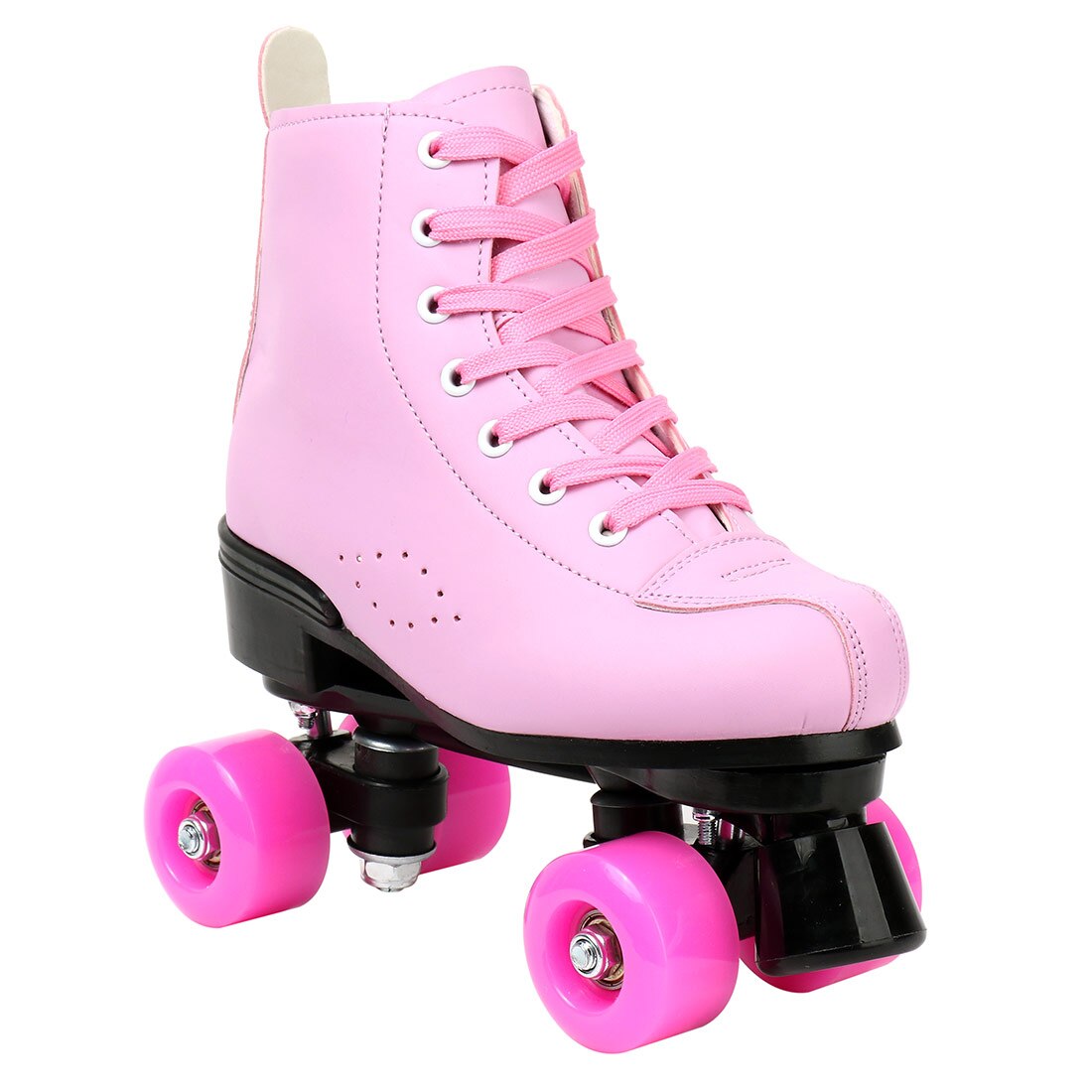 YYW rose bleu patins à roulettes Double ligne patins femmes hommes adultes patins à roulettes deux lignes Patin chaussures Patines avec Pu 4 roues Patin