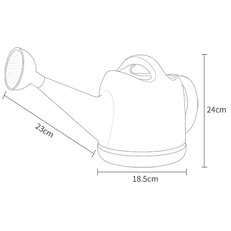 Réservoir d&#39;arrosage de plantes 1 Gallon, avec arroseur amovible, en plastique, pour l&#39;intérieur et l&#39;extérieur, avec longue buse