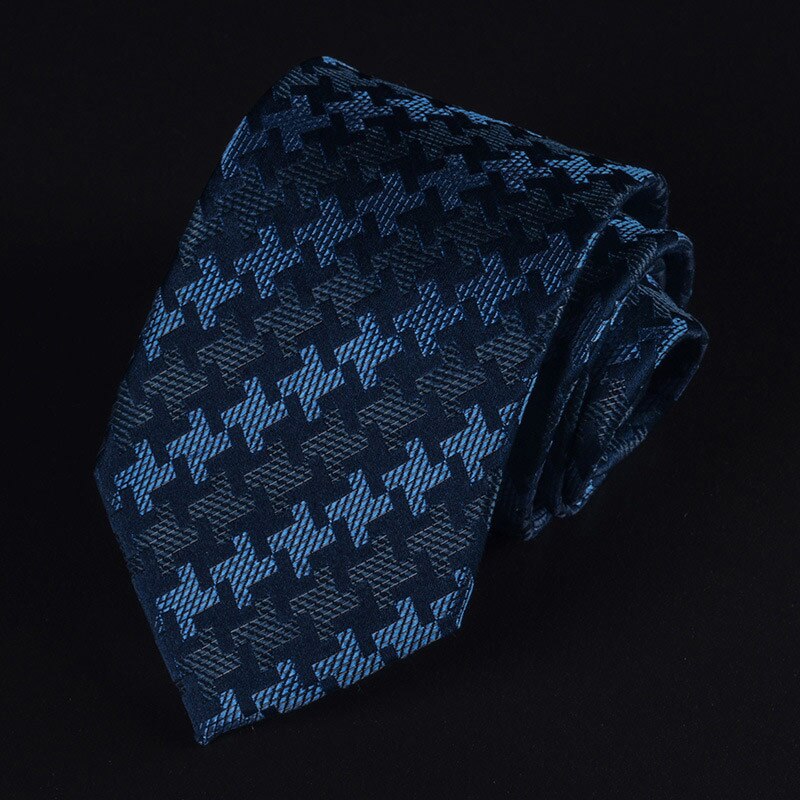 Corbatas clásicas nuevas 100% de seda NATURAL para hombre, corbatas, corbatas seda auténtica para hombre, corbata azul de negocios para de bodas del novio: ZS-10