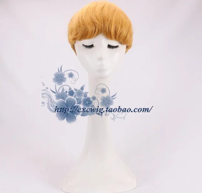 Halloween women Fairy Cinderella Princess wig Adult stage Role Play Classic Yellow Updo styled Cinderella hair wig Costumes: Default Title