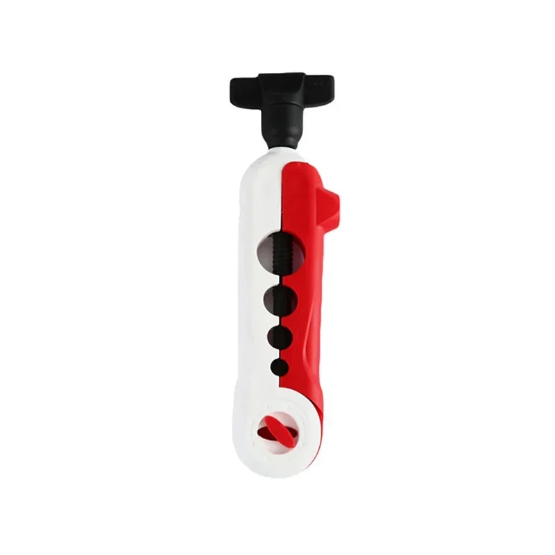 Enrouleur de ligne de pêche Portable, Machine à bobine de ligne, moulinet Spinning Baitcasting, équipement de pêche à la carpe: Rouge