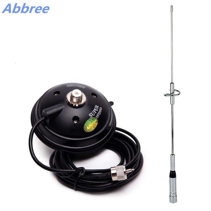 BAOFENG NAGOYA NL-770S Dual Band UHF/VHF 144/430MHz 150W 2.15/3.0dBi Antenna SL16/UHF-J/M Type Car Radio Mobile Radio Antenna: add K-505