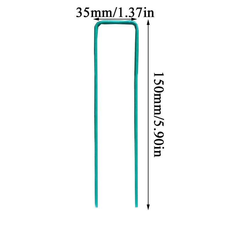 Rust Proof Sod Pins Pegs Artificial Grass Nails Durable Garden Securing