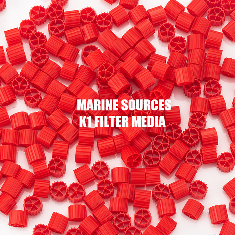 500g/1kg K1 K2 K3 blanco rojo acuario Koi estanque plástico filtro bioquímico medios Material de filtro de tanque de peces