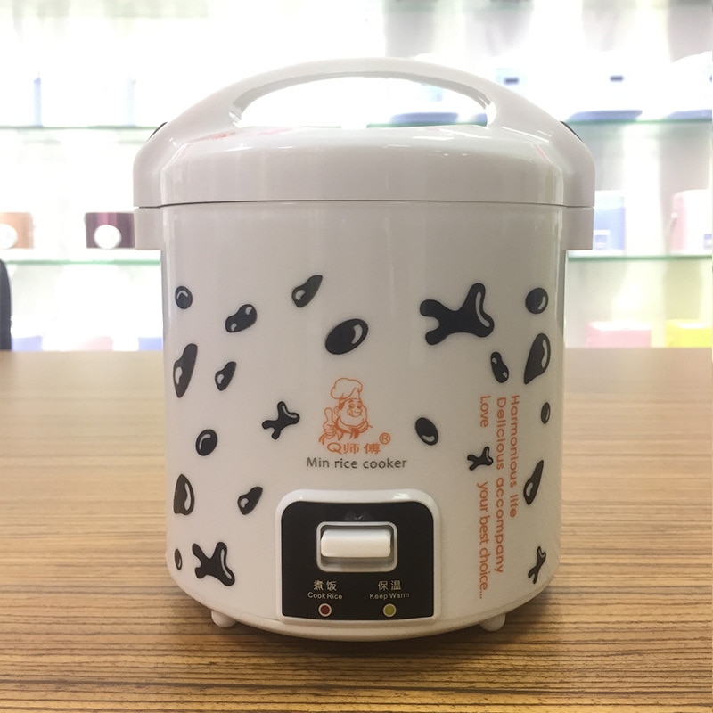 Small Kitchen Appliance Portable Rice Cooker Electric 1L Cooker One Cup Rice Cooker Mini for 1-2 Person