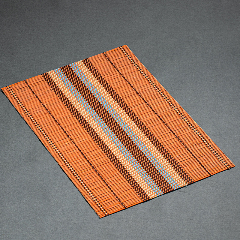 Bamboo Placemat Coaster Northern Europe Anti-scalding Waterproof pad Table Mat Decoration Tea Accessories Household Kitchen Mat