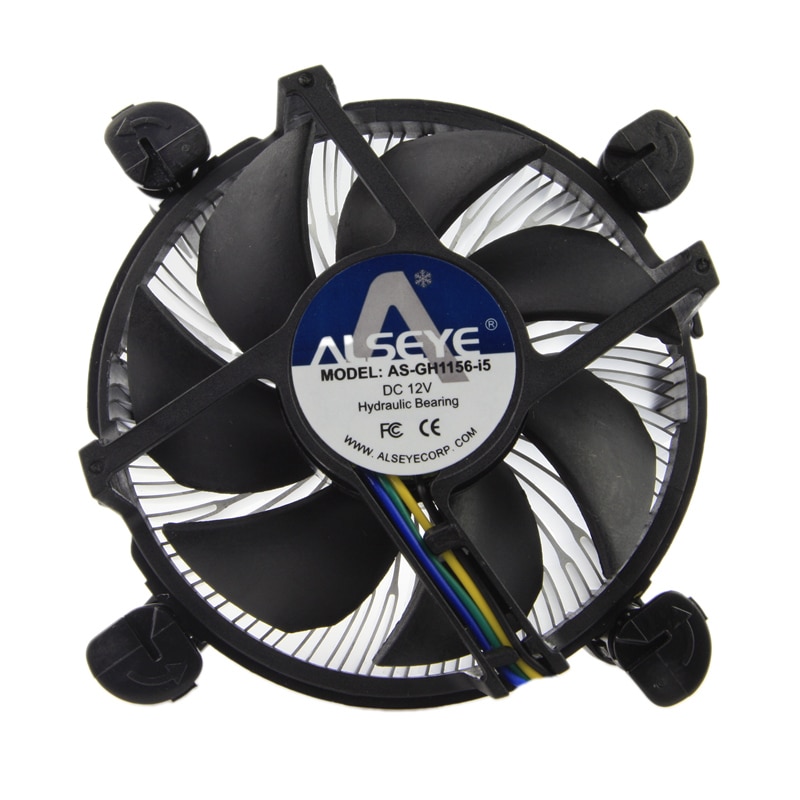 ALSEYE CPU Cooler 90mm CPU Fan with Heat Sink Radiator TDP 85W Cooler for LGA 1155/1151/1150 / i3/i5 with Thermal Grease