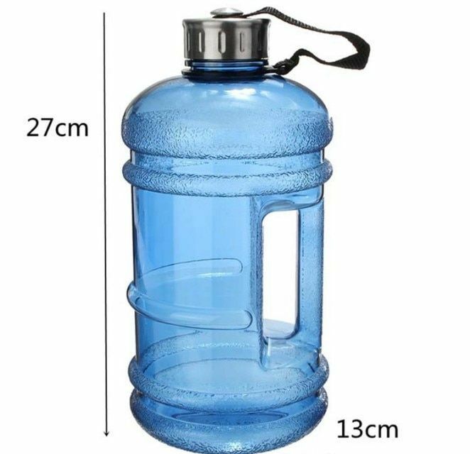 2.2L Grote Capaciteit Drinken Sport Water Fles Shaker Outdoor Reizen Lekvrij Outdoor Picknick Fiets Klimmen Big Cup Kruik