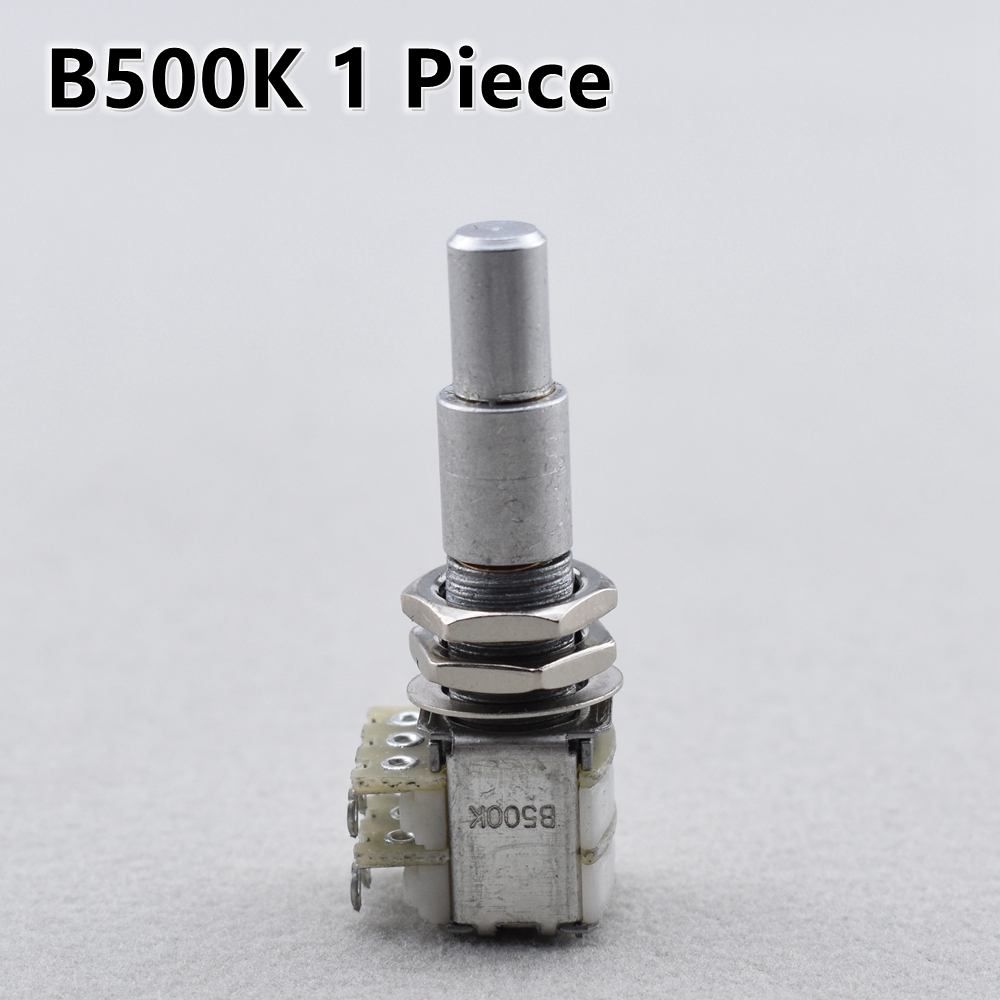 Potenziometro concentrico doppio impilato per chitarra basso da 1 pezzo (pentola) con accessori per chitarra con fermo centrale: Grigio chiaro