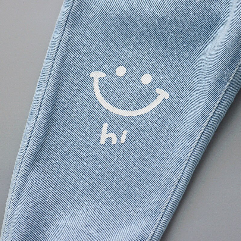 automne bébé filles garçons vêtements décontractés tenues couleur unie lettre imprimé pantalon denim sunsuit tenues