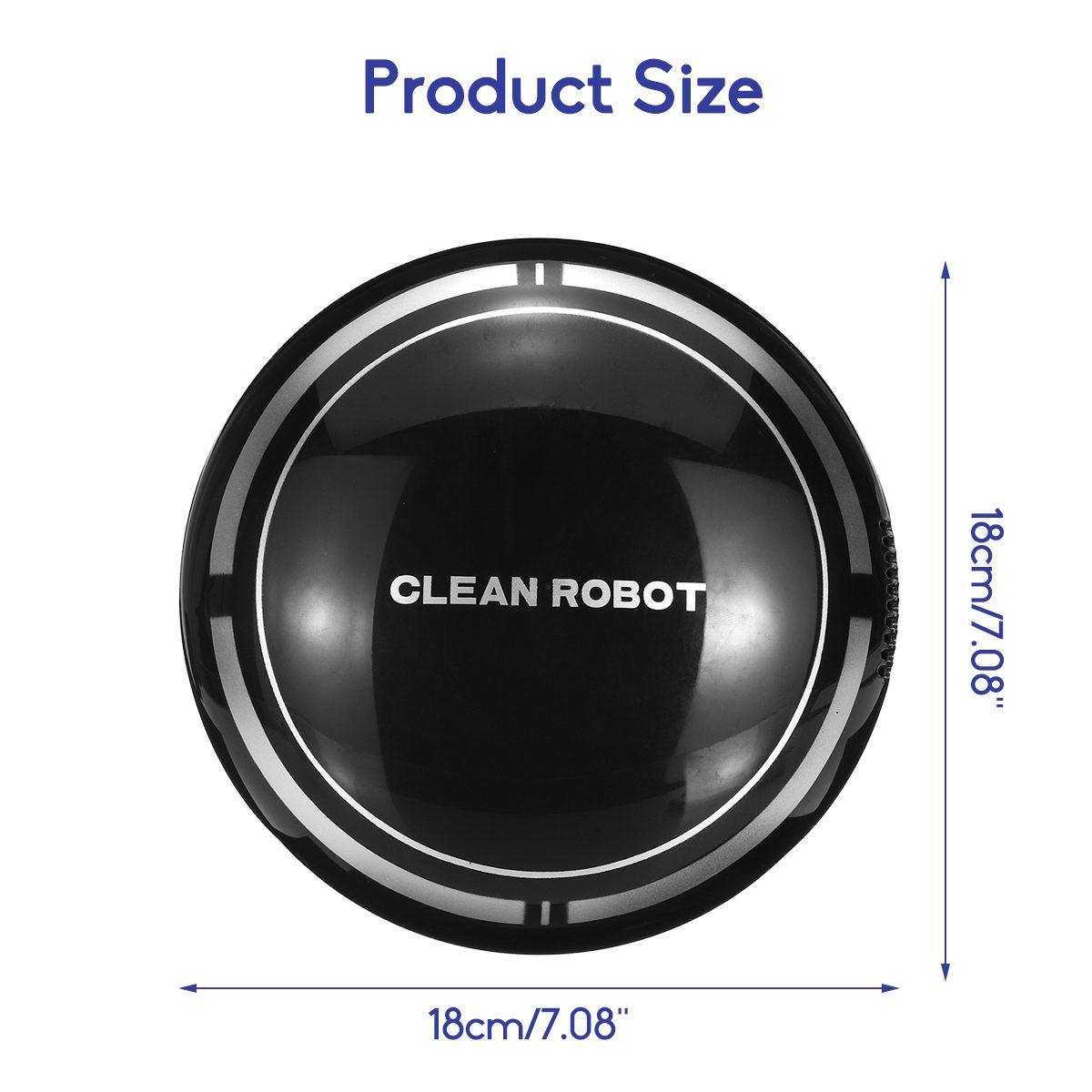 Oplaadbare Robot Stofzuiger Intelligente Vloer Vegen Dust Catcher Slimme Automatische Robot Cleaning Machine Voor Thuis