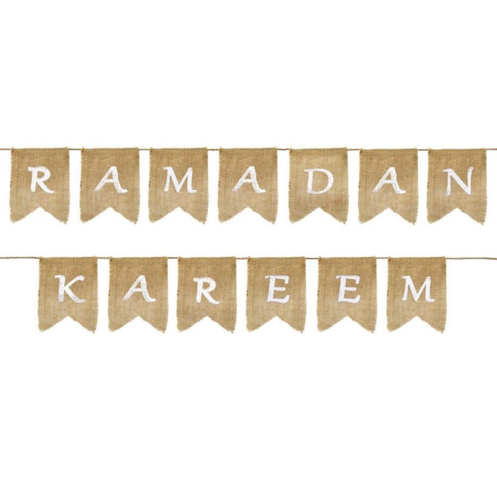 Eid Mubarak Decor Banner Voor Thuis Goud Glitter M... – Grandado
