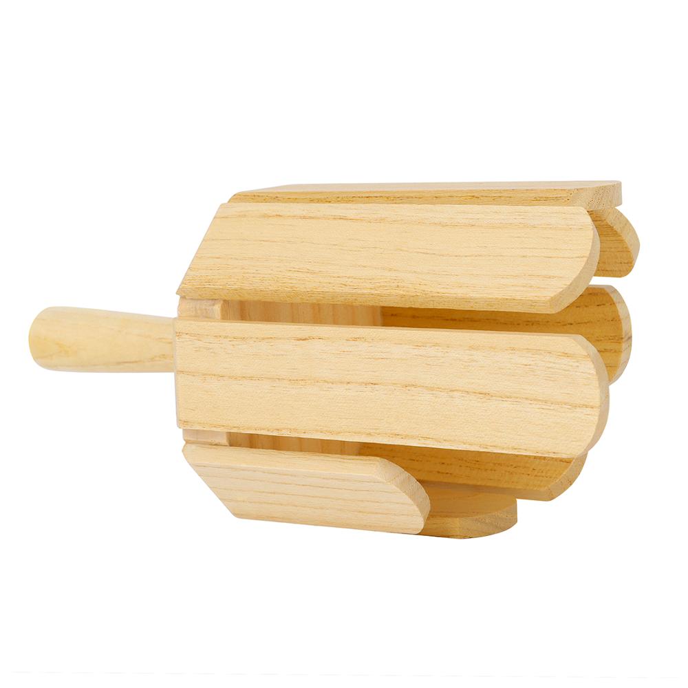Holz Orff Musical Instrument Rühren Trommel Mit 8 Zungen Einzigartige Melodien