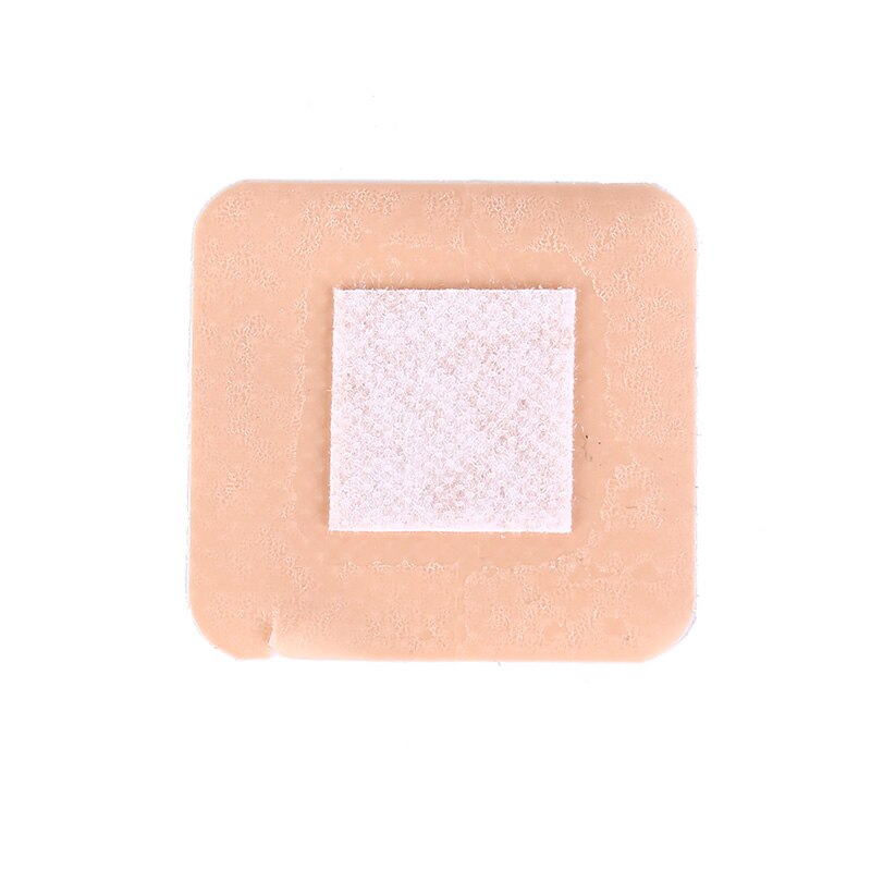 10Pcs Waterdichte Huidskleur Vierkante Band Aid Pleister Pleisters Voor Outdoor Wond Sluiting Baby Care