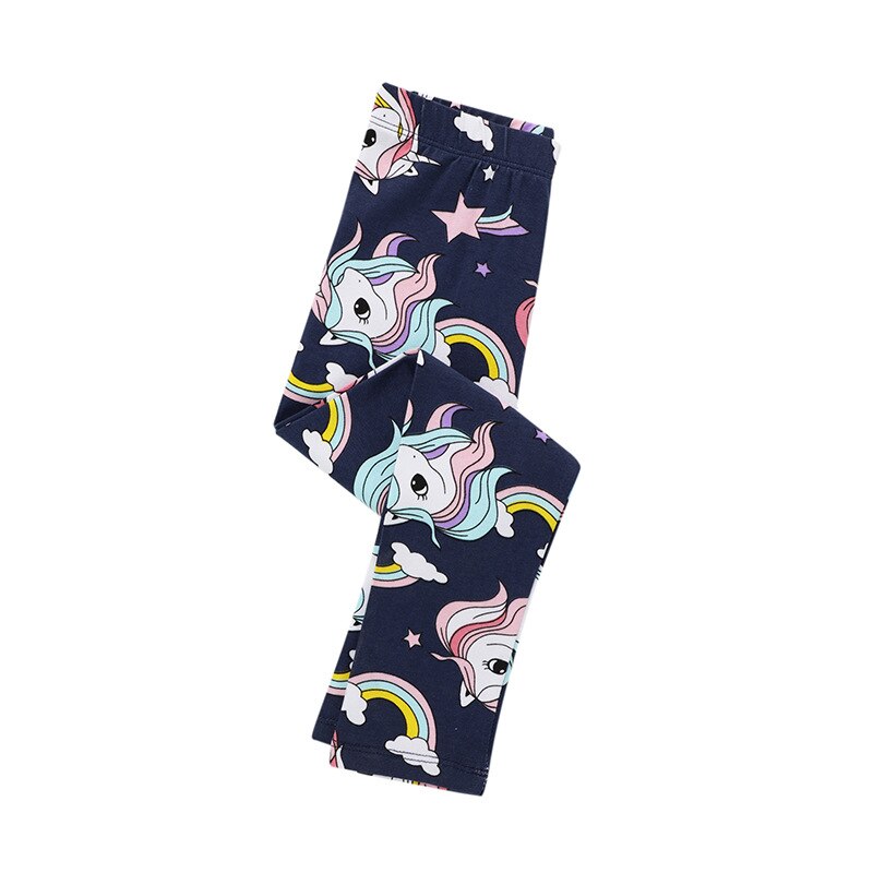 Leggings da bambina pantaloni elasticizzati a molla leggings per bambini