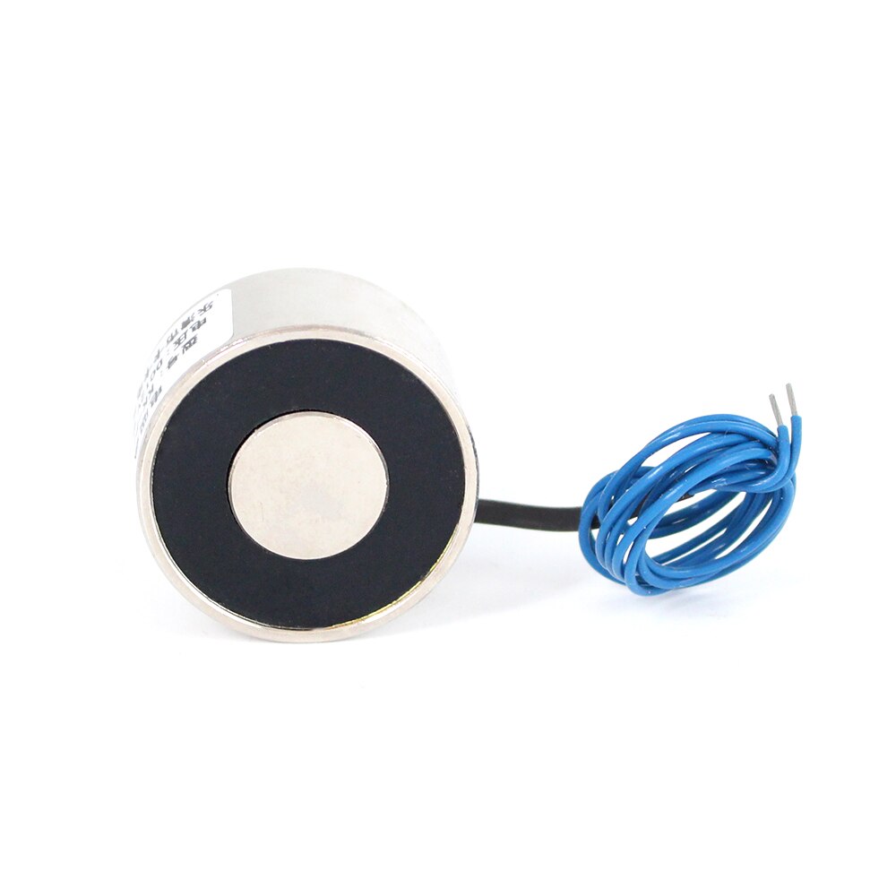 Small 34/18 DC 6V 12V 24V Cylinder Electromagnet Lifting,18KG 180N,Solenoid Strong Sucker Holding Electric Magnet