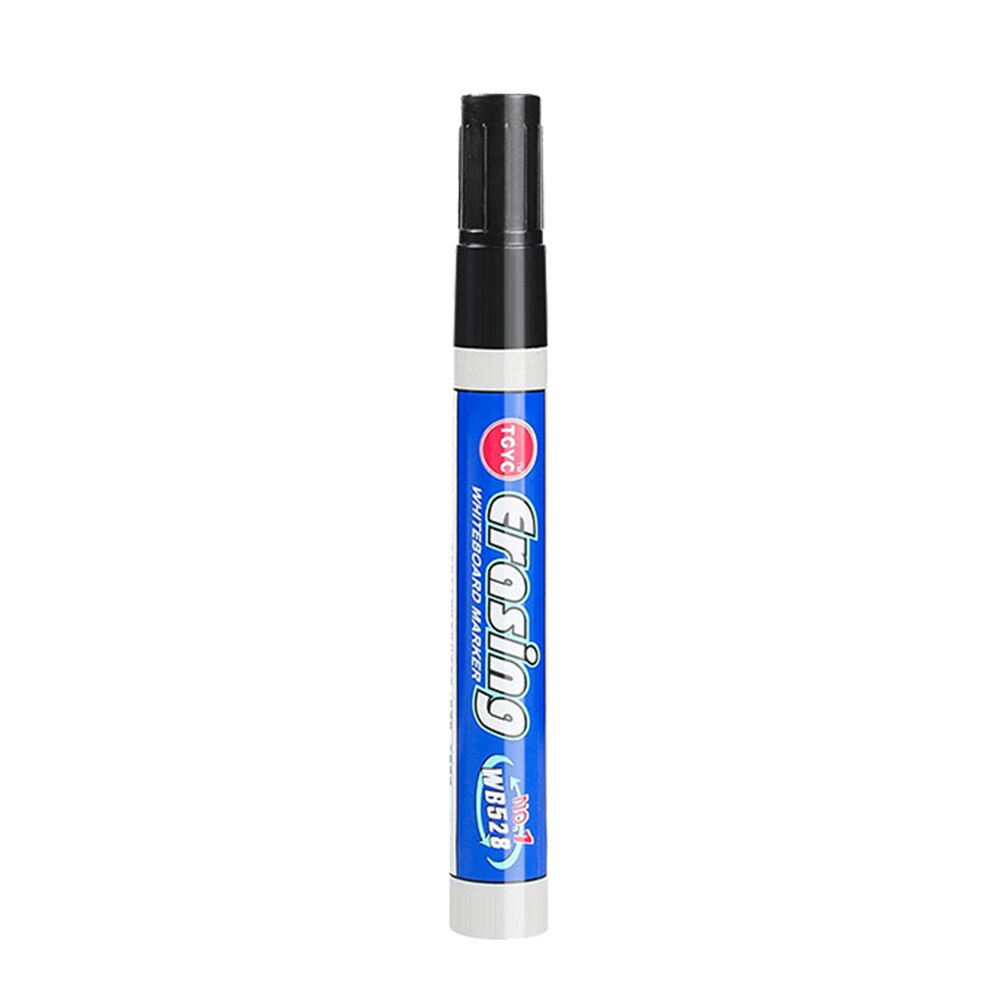 Stylo magique de peinture à l&#39;eau pour tableau blanc, marqueur de couleur effaçable à base d&#39;eau, stylo noir effaçable à sec, jouet éducatif pour enfants, 10 pièces: 10pcs Black