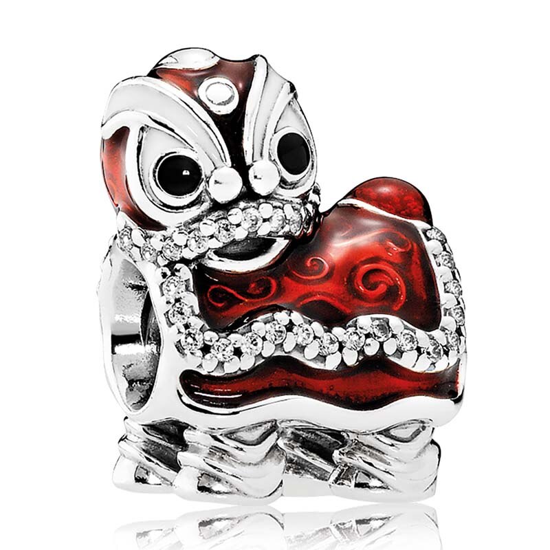 FAI DA TE di Fascino Panda Happily Ever After Castello Ape Miniera Decorativa Della Farfalla 925 Sterling Silver Beads Fit Originale Dei Monili Del Braccialetto: 1