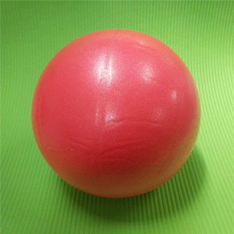 25 cm druckfeste, explosionsgeschützte yoga-übungsbälle mit durchmesser für gymnastik, pilates, balance, fitness und heimtraining: Rot