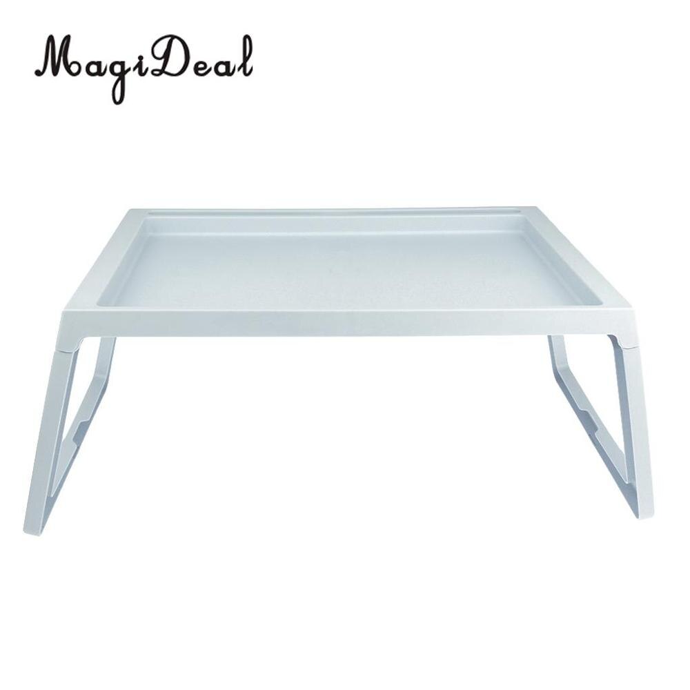 Folding Camping Desk Lightweight Foldable Lap Desk Lazy Bed Table for Picnic BBQ Camping Hiking Backyard: Light green