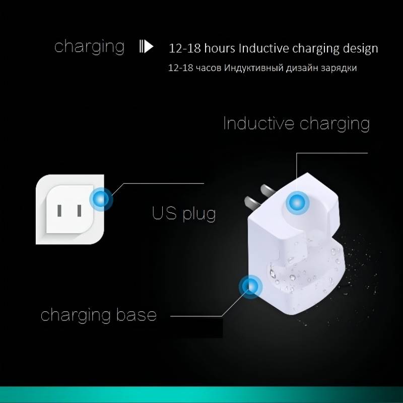 Rechargeable electric toothbrush ultrasonic toothbrush for children kids adults sonic teeth brush waterproof Original unopened
