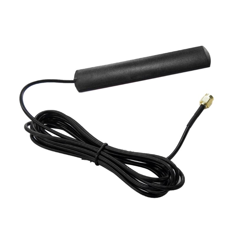 4G Gsm Antenne 700-2600Mhz Gelijmd Strip Patch Sma Male Connector Antenne 3-Meter Lengte Lijm kabel Voor Auto Voertuig
